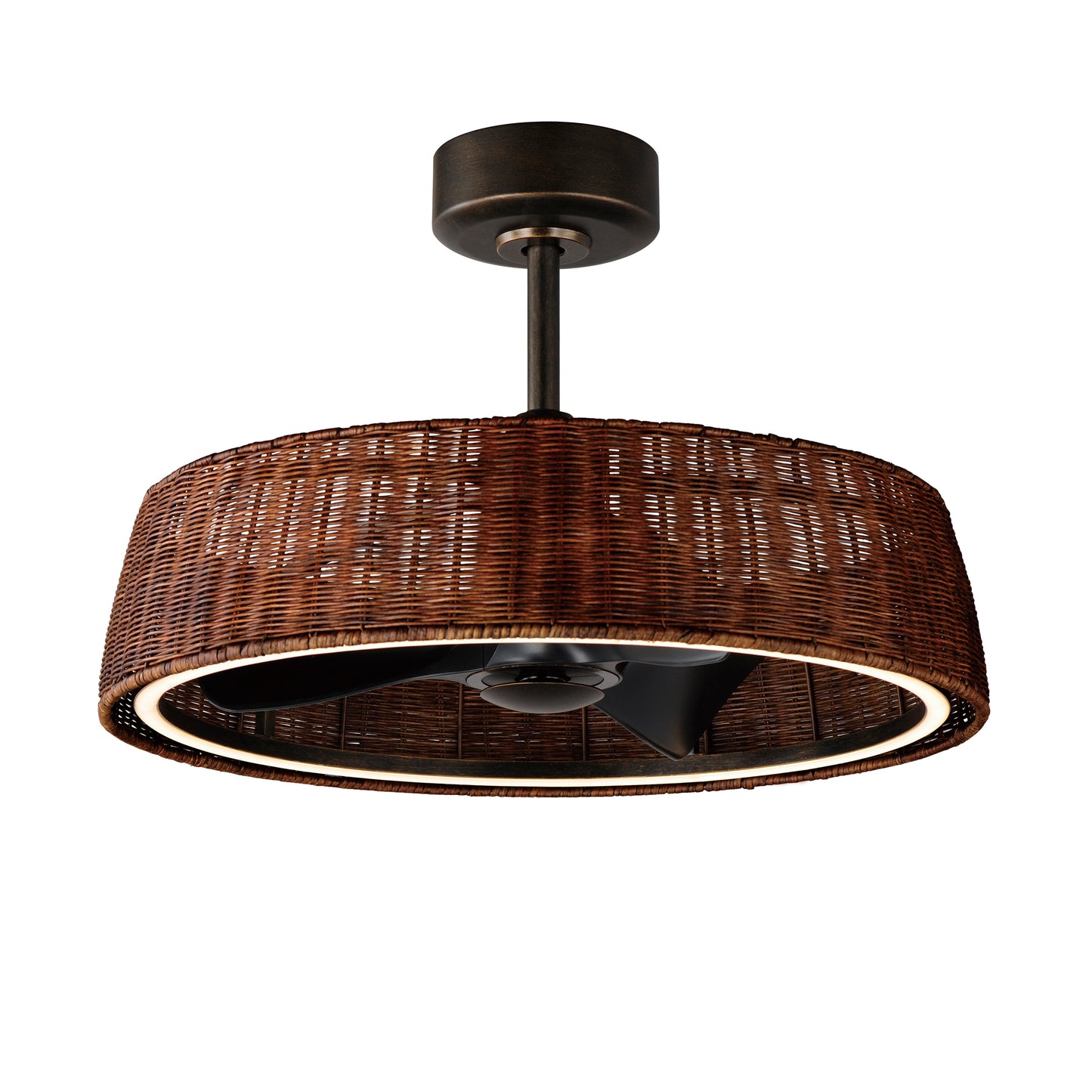 61012RADBZ - Tulum 29" Fandelight - Dark Bronze