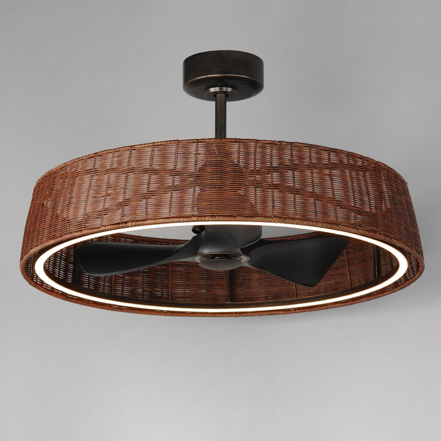 61014RADBZ - Tulum 36" Fandelight - Dark Bronze