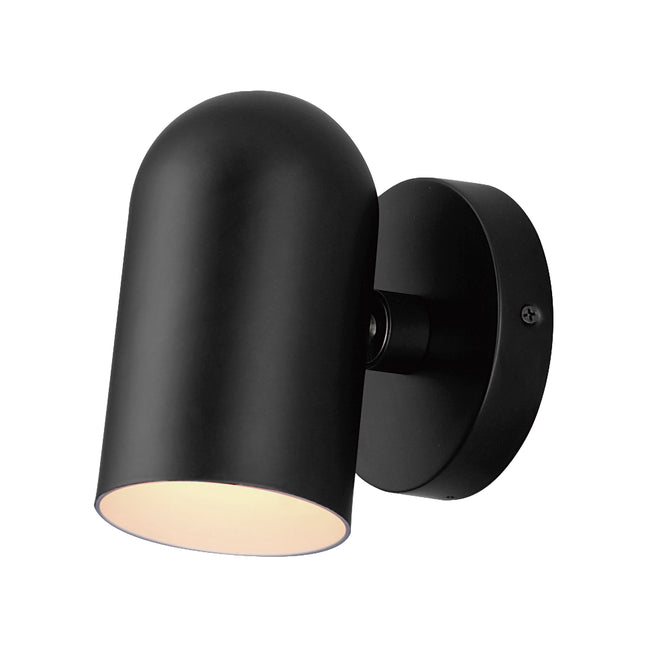 62003BK - Spot Light 6.5" Outdoor Wall Sconce - Black