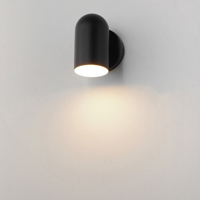 62003BK - Spot Light 6.5" Outdoor Wall Sconce - Black