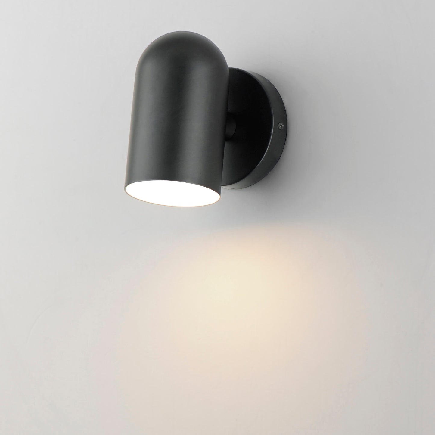 62003BK - Spot Light 6.5" Outdoor Wall Sconce - Black