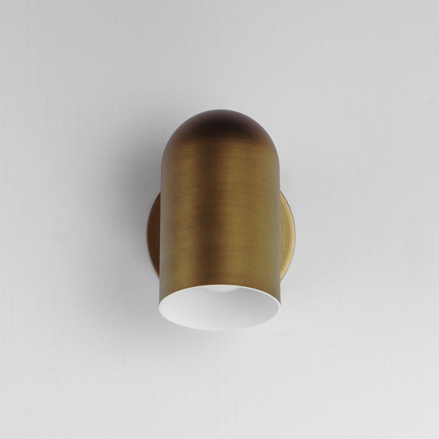 62003NAB - Spot Light 6.5" Outdoor Wall Sconce - Natural Aged Brass