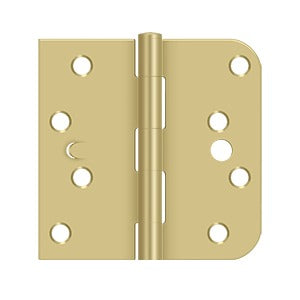 S44058TT2D-R/H Right Hand 4" x 4" x 5/8" x Square Hinge; Zinc Dichromate Plated Finish