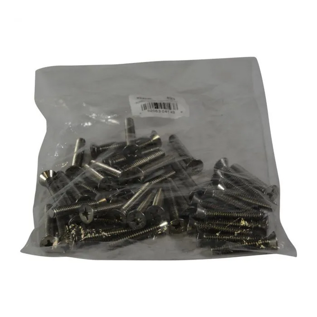 629 - Grate Screws FH #1/4 20 x 11/2", Steel