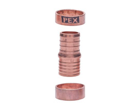 Sioux Chief 645X3G - 3/4" PEX ×3/4" PB Straight Adapters
