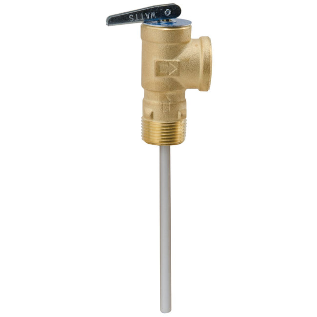 0066100 - 3/4" Brass Self Closing Temperature And Pressure Relief Valve, 150 psi