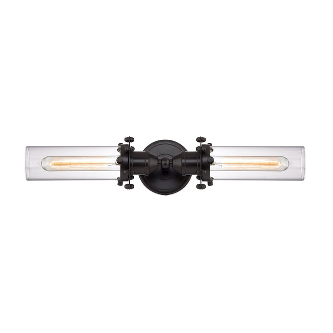 ELK Lighting 67341/2 - Fulton 20" Wide 2-Light Vanity Light in Oil Rubbed Bronze with Clear Glass