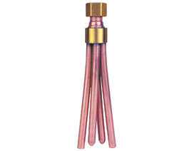 Sioux Chief 695-D432 - 2 ¼" male sweat branches Two spin-closed branches Trap Priming Distributors