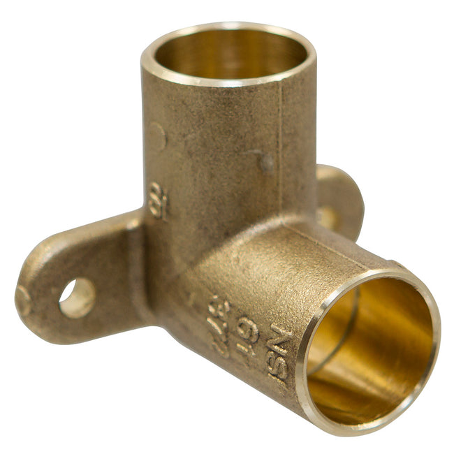 BF7355L - 707-5-LF - 1/2" Lead-Free Bronze 90 Degree Drop Elbow C x C