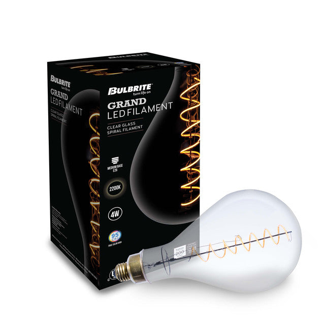 776300 - Grand Filaments PS52 Oversized LED Light Bulb - 4 Watt - 2200K