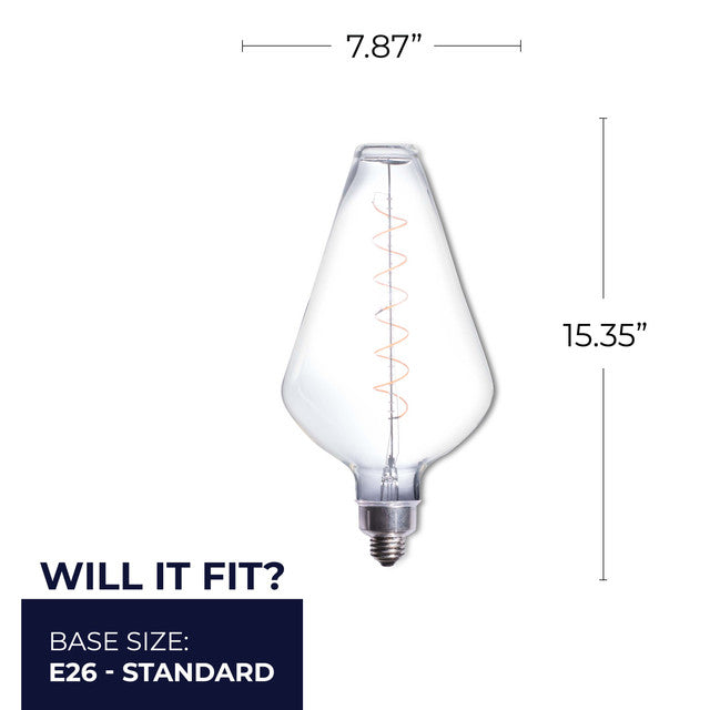 776305 - Grand Filaments DIA Oversized LED Light Bulb - 4 Watt - 2200K