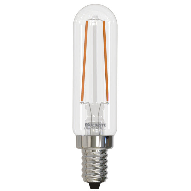776880 - Filaments Dimmable Tubular T6 LED Light Bulb - 2.5 Watt - 2700K - 4 Pack