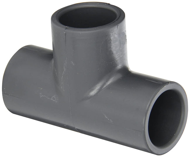 801-007 - PVC Pipe Fitting, Tee, Schedule 80, 3/4" Socket