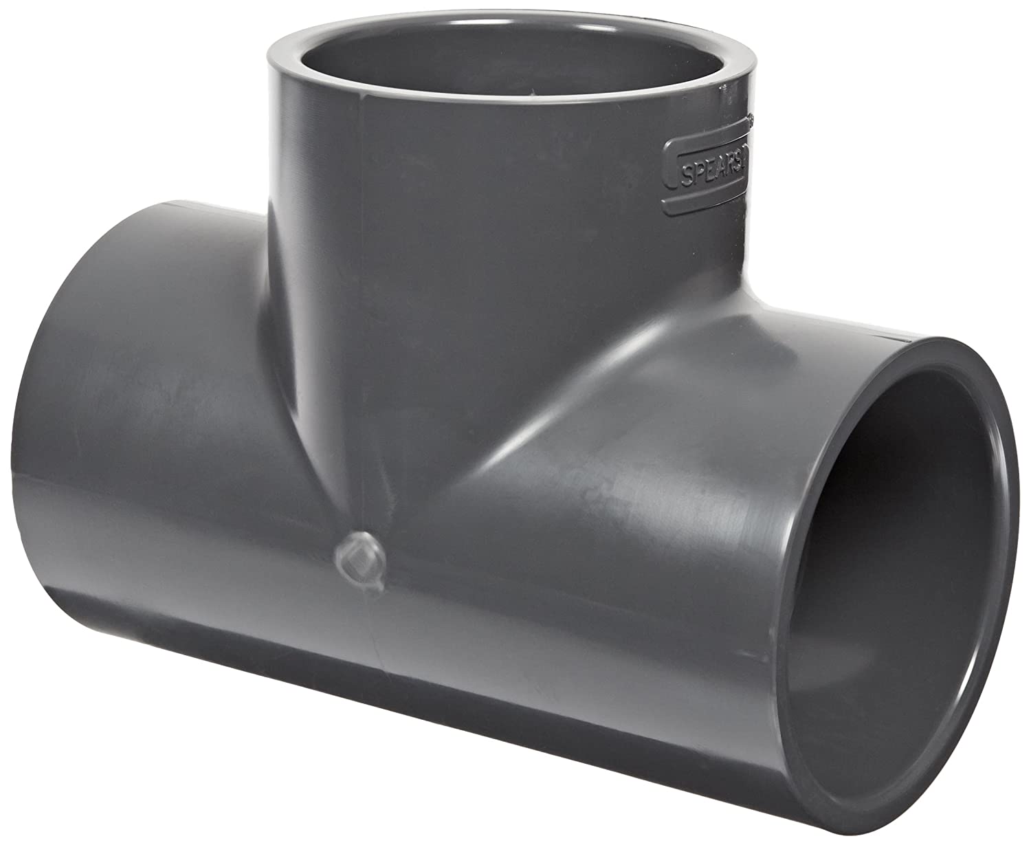801-030 - PVC Pipe Fitting, Tee, Schedule 80, 3