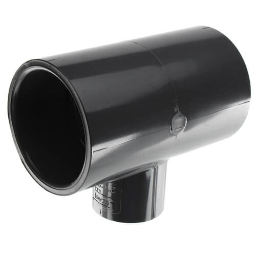 801-249 - 2" x 2" x 1" PVC Schedule 80 Reducing Tee