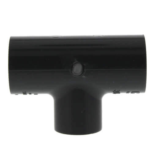 801-289 - 2-1/2" x 2-1/2" x 1" PVC Schedule 80 Reducing Tee