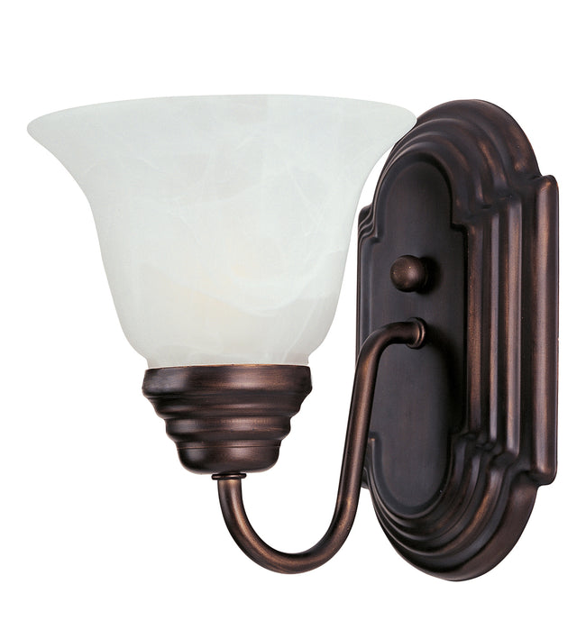 8011MROI - 1 Light Essentials - 801x 6" Wall Sconce - Oil Rubbed Bronze