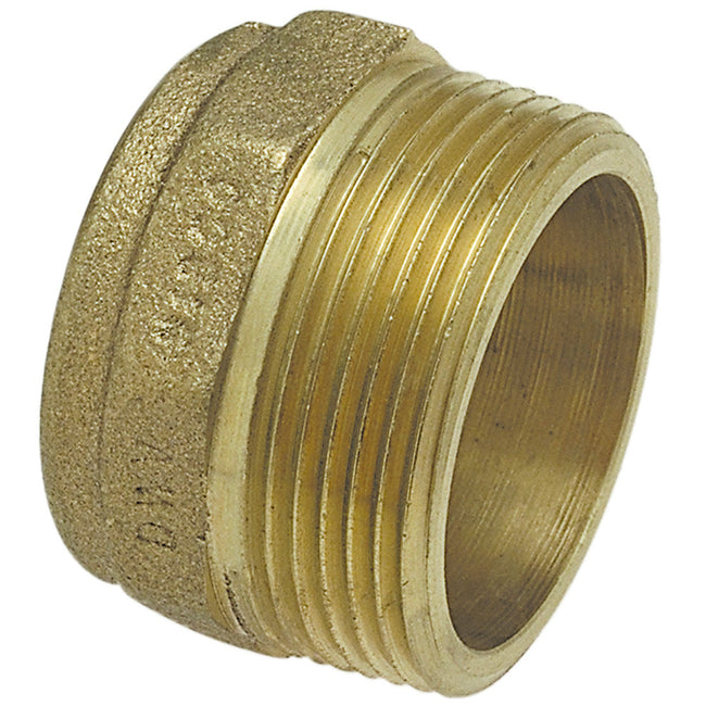 E030500 - 804 - 1-1/2" Bronze DWV Adapter C x MNPT