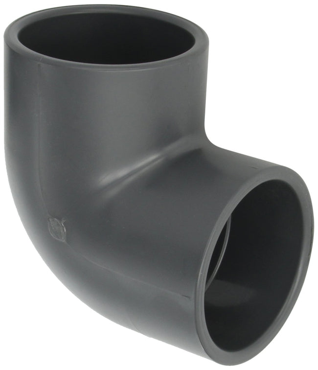806-030 - PVC Pipe Fitting, 90 Degree Elbow, Schedule 80, 3" Socket