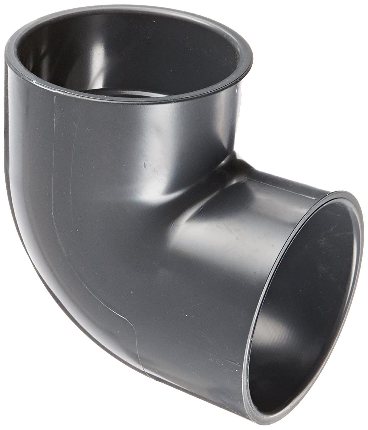 806-060 - PVC Pipe Fitting, 90 Degree Elbow, Schedule 80, 6" Socket