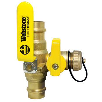 80612W  - 1/2 Press Lead Free Ball Drain