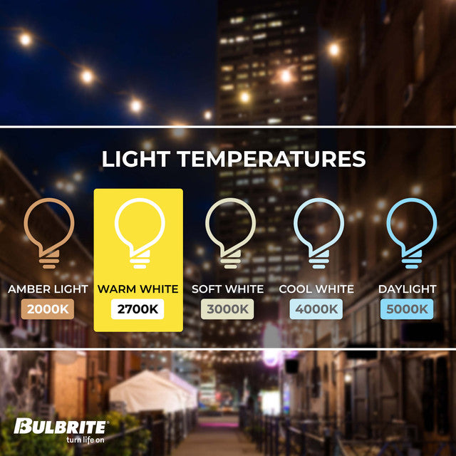 810002 - 15 Light 48' String Light with 11 Watt S14 LED Bulbs