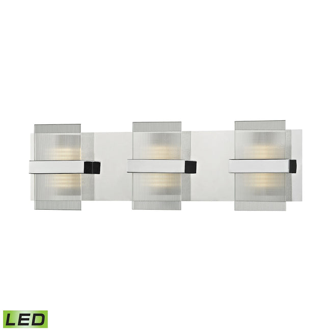 ELK Lighting 81141/LED - Desiree 21" Wide 1-Light Vanity Sconce in Polished Chrome with Clear Lined