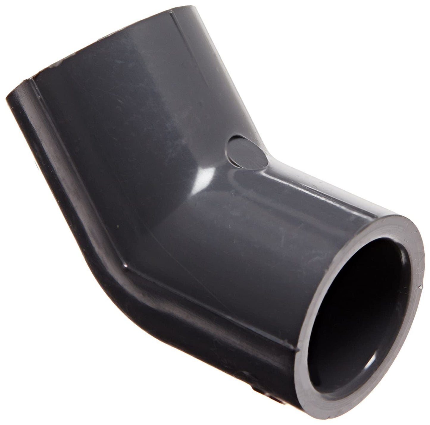 817-005 - PVC Pipe Fitting, 45 Degree Elbow, Schedule 80, 1/2" Socket