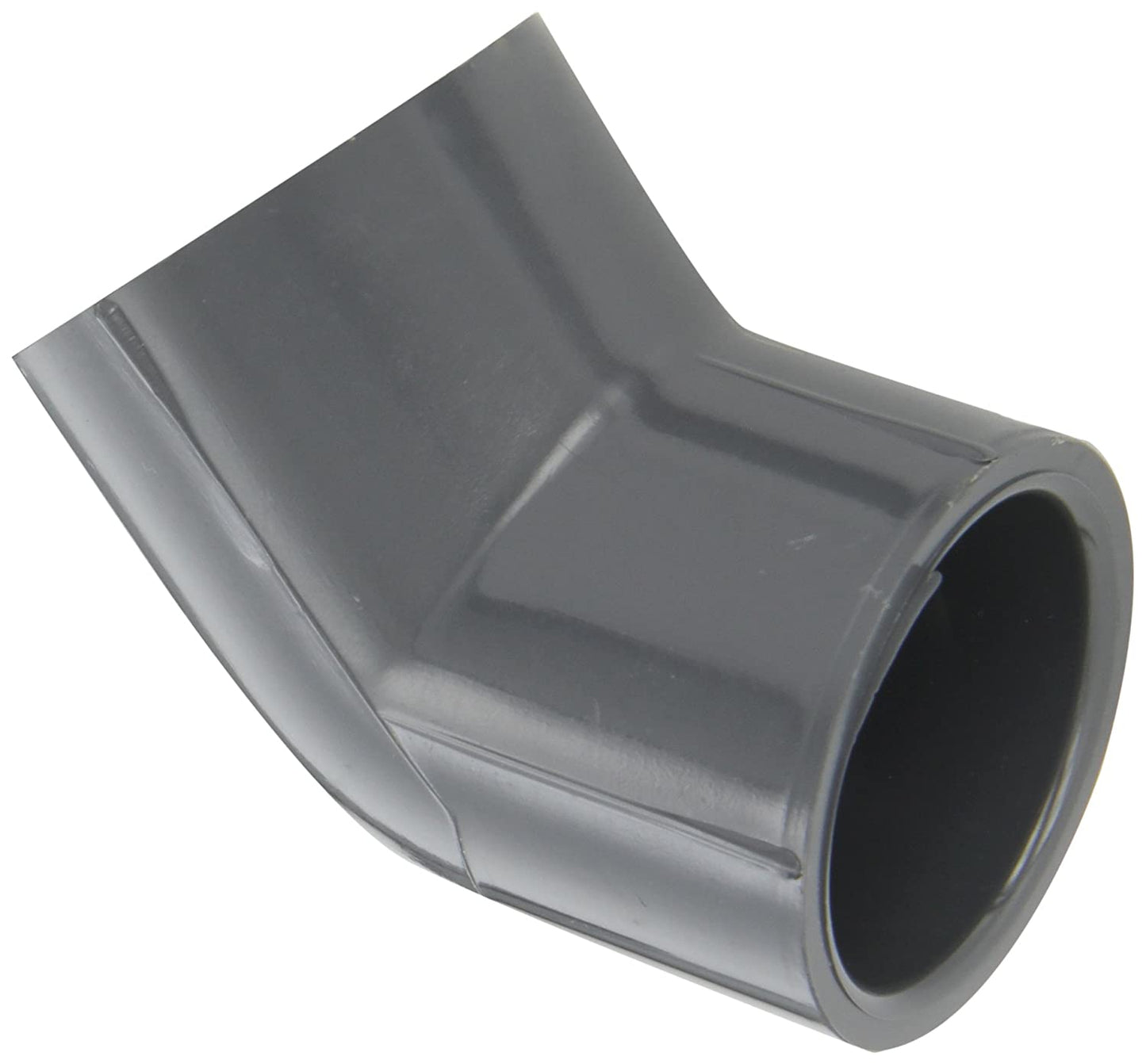 817-012 - PVC Pipe Fitting, 45 Degree Elbow, Schedule 80, 1-1/4" Socket