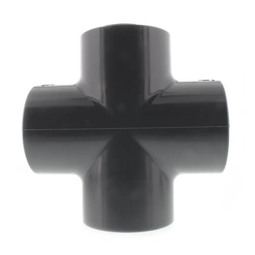 820-020 - PVC Schedule 80 Cross, Socket, 2-Inch