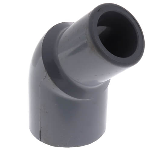Spears 827-010C - 1" Spigot x 3/4" Socket CPVC Schedule 80 45 Degree Street Elbow