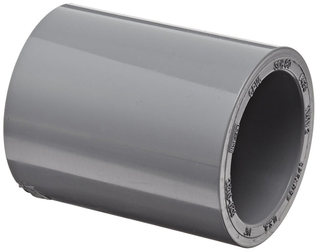 Spears 829-012C - CPVC Pipe Fitting, Coupling, Schedule 80, 1-1/4" Socket