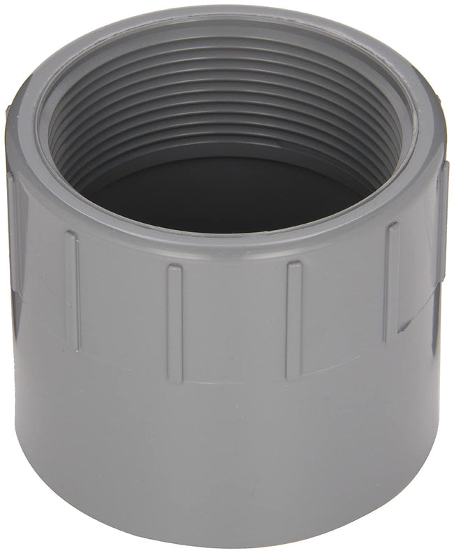 Spears 835-012C - CPVC Pipe Fitting, Adapter, Schedule 80, 1-1/4" Socket x NPT Female