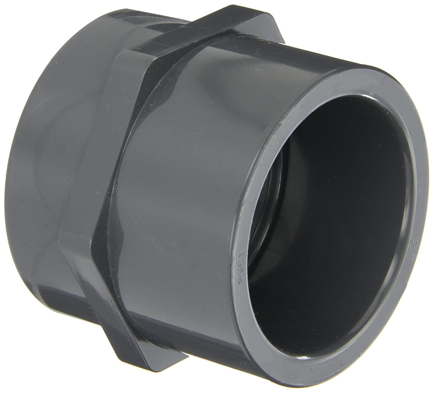 835-020 - PVC Pipe Fitting, Adapter, Schedule 80, 2" Socket x NPT Female