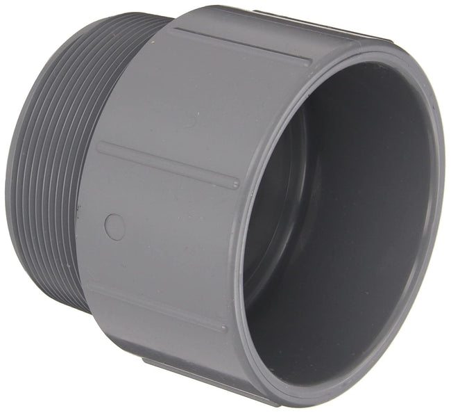 Spears 836-015C - CPVC Pipe Fitting, Adapter, Schedule 80, 1-1/2" Socket x NPT Male