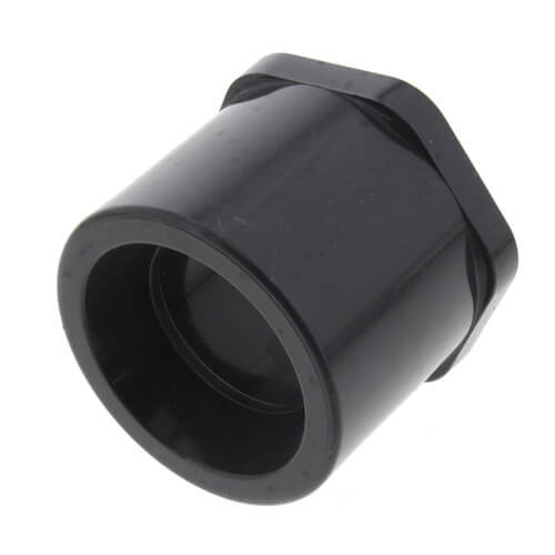 837-211 - PVC Pipe Fitting, Bushing, Schedule 80, 1-1/2" Spigot x 1" Socket