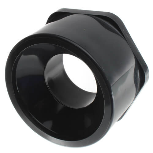 837-420 - PVC Pipe Fitting, Bushing, Schedule 80, 4" Spigot x 2" Socket