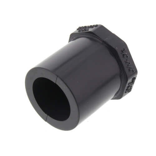 838-099 - 3/4" X 3/8" PVC Sch. 80 Flush Style Reducer Bushing (Spigot x FPT)