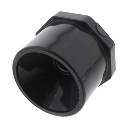 838-247 - 2" x 1/2" PVC Sch. 80 Flush Style Reducer Bushing (Spigot x FPT)