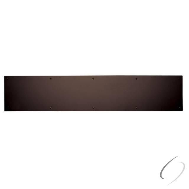 10" x 34" Kick Plate Oil Rubbed Bronze Finish