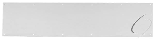 Stainless Steel 10" x 34" Kick Plate Satin Stainless Steel Finish