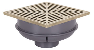 Sioux Chief 841-2A - 2" × 3" QuadDrain™ Floor Drains