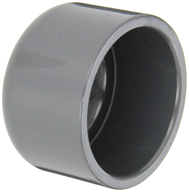 847-040 - PVC Pipe Fitting, Cap, Schedule 80, 4" Socket