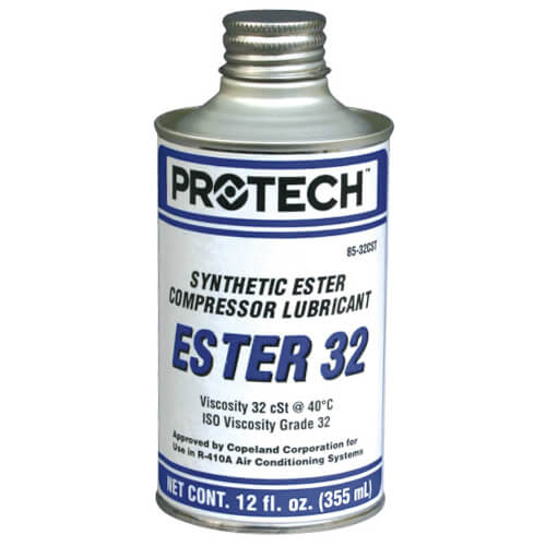 Rheem 85-32CST - PROTECH POE Refrigeration Oil 32 cSt - 12 oz.