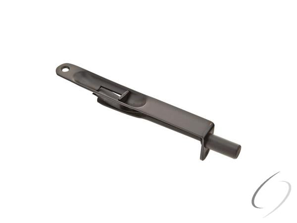 8502US10B 6" Round Corner Flush Bolt Oil Rubbed Bronze Finish