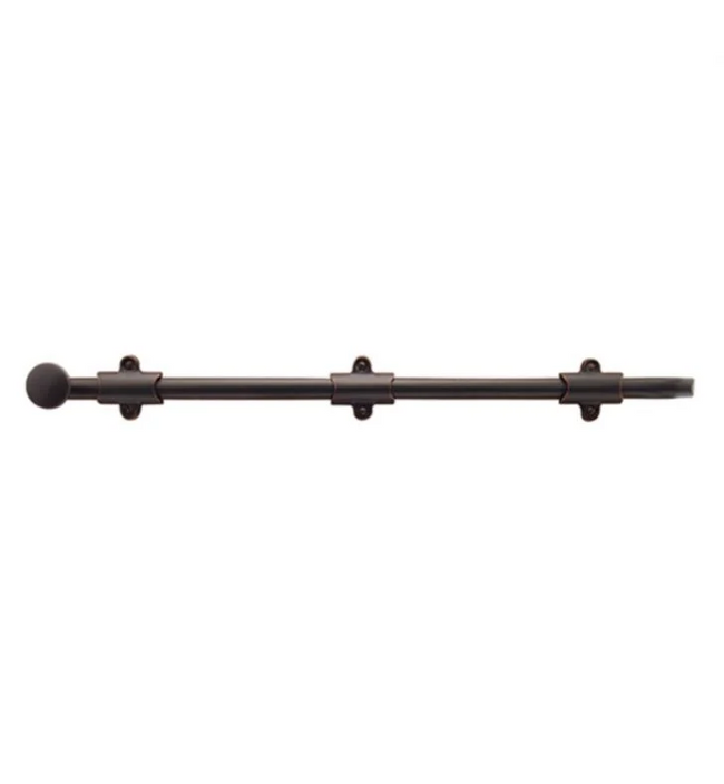 8514US10B 24" Surface Bolt with 3 Strikes Oil Rubbed Bronze Finish