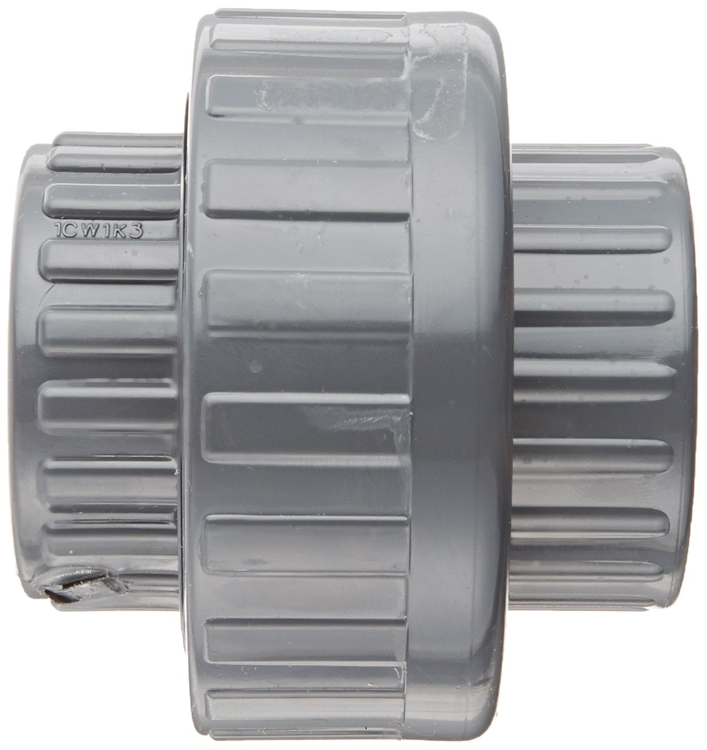 857-007 - PVC Pipe Fitting, Union with Viton O-Ring, Schedule 80, 3/4" Socket