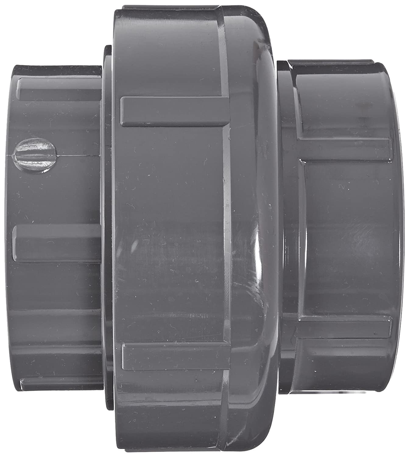 Union Pvc 4in 857-040 - PVC Pipe Fitting, Union with Viton O-Ring, Schedule 80, 4