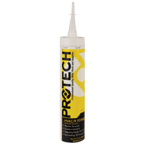 Rheem 86-370C - PROTECH 370 HVAC/R Silicone - Clear (10.1 oz. tube)