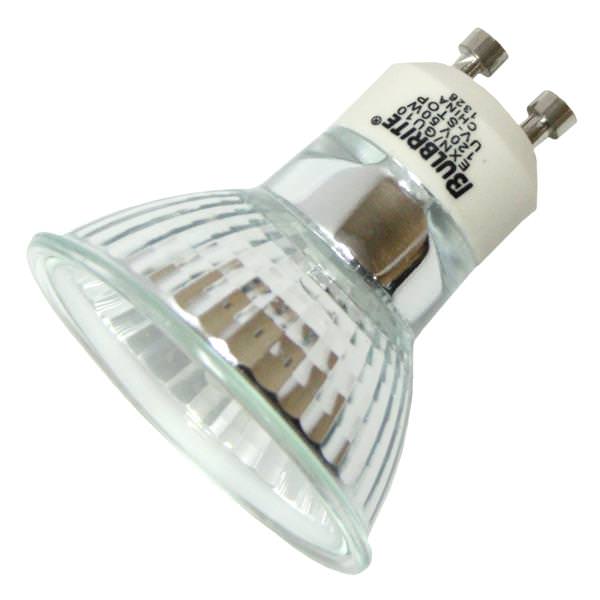 620135 - MR16 Clear Halogen Light Bulb with GU10 Base - 36 Degree Beam Spread - 35 Watt - 6 Pack